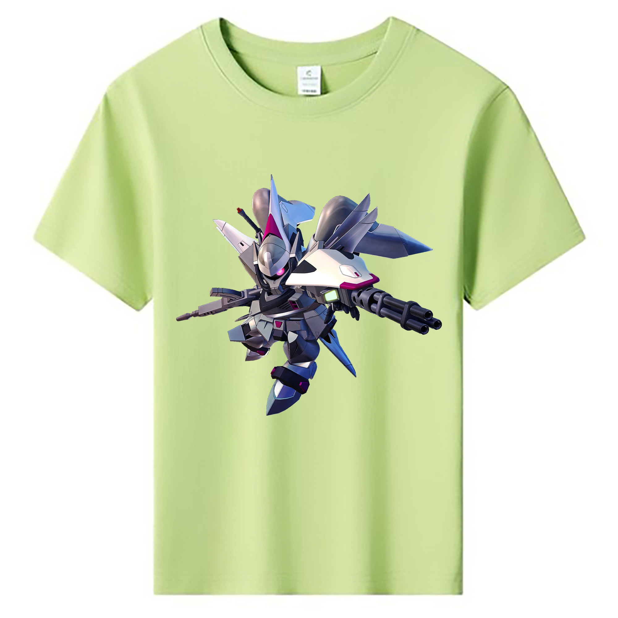 （画像用） 機動戦士ガンダム Mobile Suit Gundam 綿100％キッズTシャツ（フロントプリント）